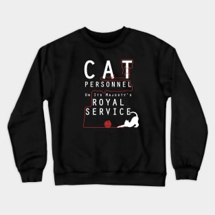 cat person Crewneck Sweatshirt